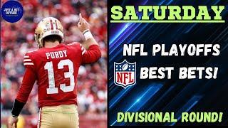 NFL Saturday Divisional Round Playoffs Preview, Best Bets, Picks, & Predictions!