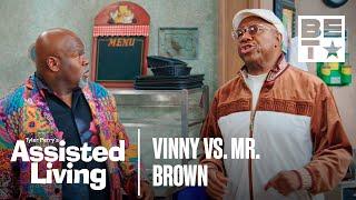 Vinny & Mr. Brown Can't Stop Going Head To Head! | Tyler Perry's Assisted Living