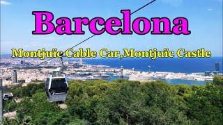 [SPAIN-BARCELONA] Montjuïc Cable Car and Montjuïc Castle 29/JUL/2021 04:30 pm