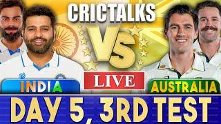 Live: IND Vs AUS, Day 5 - 3rd Test, Gabba | Live Scores & Commentary | India vs Australia