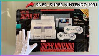 NINTENDO Evolution - #2 SNES [SUPER NINTENDO] - Unboxing!!!