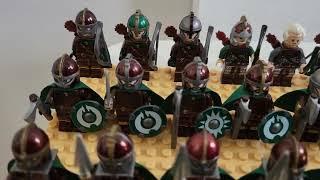 Lord of the rings - Men of the West Army (Gondor/Dol Amroth/Rohan/Dale) minifigures - fake Lego