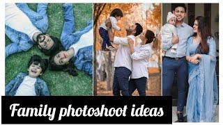 family photoshoot ideas//photo poses with family