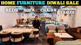 Home Furniture on Special Diwali Sale in Kirti Nagar Furniture Market | Beds Sofa Chairs Dinning