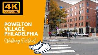 4k Walk Around Powelton Village, Philadelphia, PA