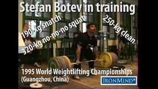 Stefan Botev in training
