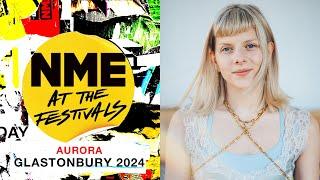 AURORA at Glastonbury 2024 on working with Bring Me The Horizon and if she'd ever go metal