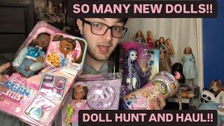 SO MANY NEW DOLLS!!! Target reset doll hunt! (barbie, bratz, monster high, pixlings, lol tweens)