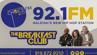 Raleigh New Hip Hop radio station WRSV 92.1 I Love Choice FM