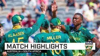 Australia v South Africa, first ODI