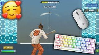 Chill ASMR 1v1 Piece ControlSatisfying Fortnite Keyboard Sounds