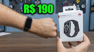 MELHOR SMARTWATCH BARATO E COMPLETO 2023, HUAWEI BAND 7