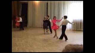 Kids ballroom and latin dance lesson