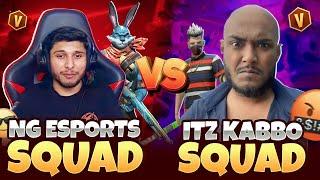 @smoothsneaky6998   Vs @ItzKabbo  Squad India Vs Bangladesh  Garena - Free Fire 