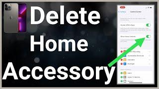 How To Remove Home Accessories From Control Center