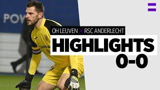 HIGHLIGHTS: OH Leuven - RSC Anderlecht | 2021-2022 | Draw at Den Dreef