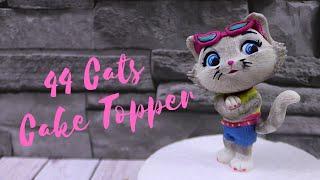 Cute Cat - Milady from 44 Cats Cartoon Cake Topper Tutorial