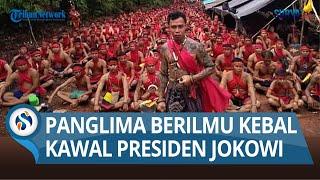 SOSOK PANGLIMA JILAH Pimpin Puluhan Ribu Pasukan Merah Dayak, Berilmu Kebal Kawal Jokowi