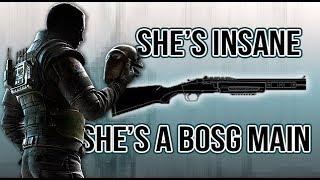 She's INSANE. She's a BOSG MAIN. | Rainbow Six Siege