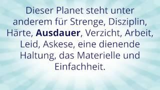 Seelenplanet Saturn - Bist Du eine SATURN-Persönlichkeit? (Horoskop, Astrologie)