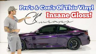 My Experience  Pros & Cons Of This Vinyl | THE MOST GLOSSY WRAP!