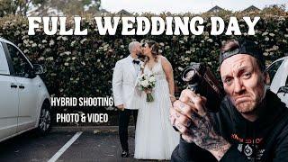 Wedding Photography & Videography Behind The Scenes | Hybrid Shooting | Full wedding Day