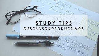 ¿CÓMO SACAR BUENAS NOTAS? | Consejos + Descansos productivos