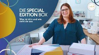 Ideen rund ums Nähen mit unserer Abo-Box, Unboxing der Monats-Box und der Special Edition Box!