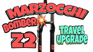2021 Marzocchi Bomber Z2 travel upgrade