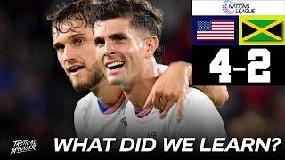 USA 4-2 Jamaica | What did we learn? | USMNT SMASHES the Reggae Boyz