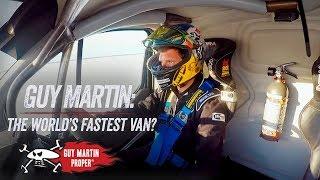 Record Speed Attempt in Utah - The World's Fastest Van? | Guy Martin Proper