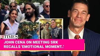 'SRK Changed My Life..': John Cena On Meeting Shah Rukh at Anant & Radhika’s Wedding