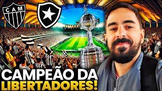 BOTAFOGO 3x1 ATLÉTICO MG - FUI na FINAL HISTÓRIA da LIBERTADORES do Botafogo em Buenos Aires