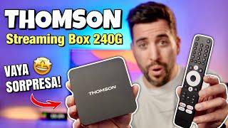 TODOS los Android TV BOX deberían tener ESTO! | Thomson Streaming Box 240G