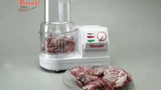 Ronald 2in1 Food Pro - Full Demo Operation 4 all purpose.