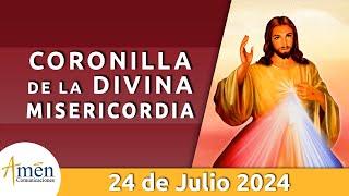 Coronilla a la Divina Misericordia Miércoles 24 Julio de 2024 l Amen Comunicaciones l Jesús