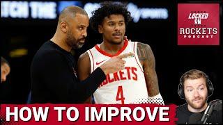 3 Areas Houston Rockets NEED To Improve To Make NBA Playoffs This Season | Locked On Rockets Podcast