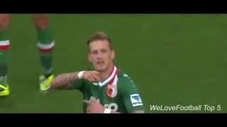 Andre Hahn | Top 5 Goals | 2012-2016 [HD]