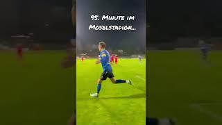 95. Minute im Moselstadion und Eintracht Trier schlägt zu...