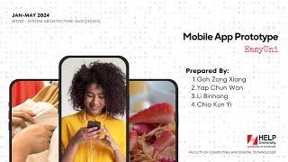 Mobile App Prototype: EasyUni