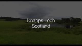 Knapps loch Kilmacolm drone footage Scotland