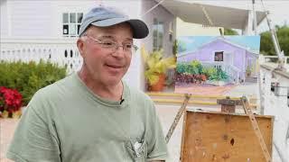 John Caggiano at Paradise Paint Out in Key West | Art Loft