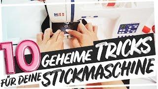 10 geheime Tipps für deine Stickmaschine | Makema.de