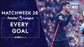 Every Premier League goal from Matchweek 28 (2021-22) | Premier League | NBC Sports