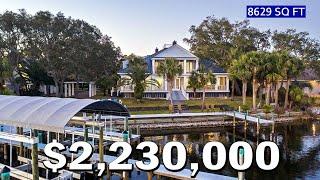 Inside a $2,230,000 Florida Waterfront Luxury House Tour - 4141 N Indian Bayou Destin Florida