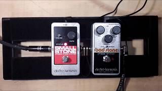 Small Stone vs. Bad Stone - Electro Harmonix Phaser Shootout