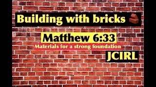 JCIRL: Building with bricks