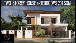 TWO STOREY HOUSE  - 4  BEDROOMS | 200 SQM