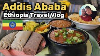 Ethiopia Addis Ababa Travel Vlog for our business trip and enjoy so much Ethiopian food