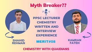 [PPSC Lecturer Chemistry Interviews][2023][PPSC Chemistry Preparation]